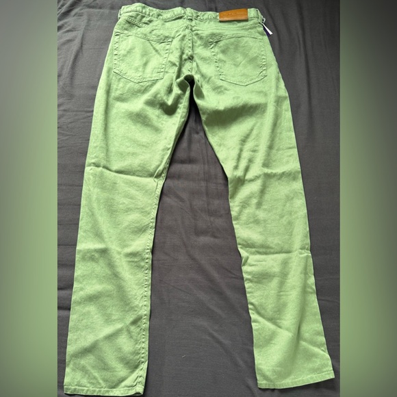 Ralph Lauren Purple Label Green Slim Fit Denim - Picture 2 of 5